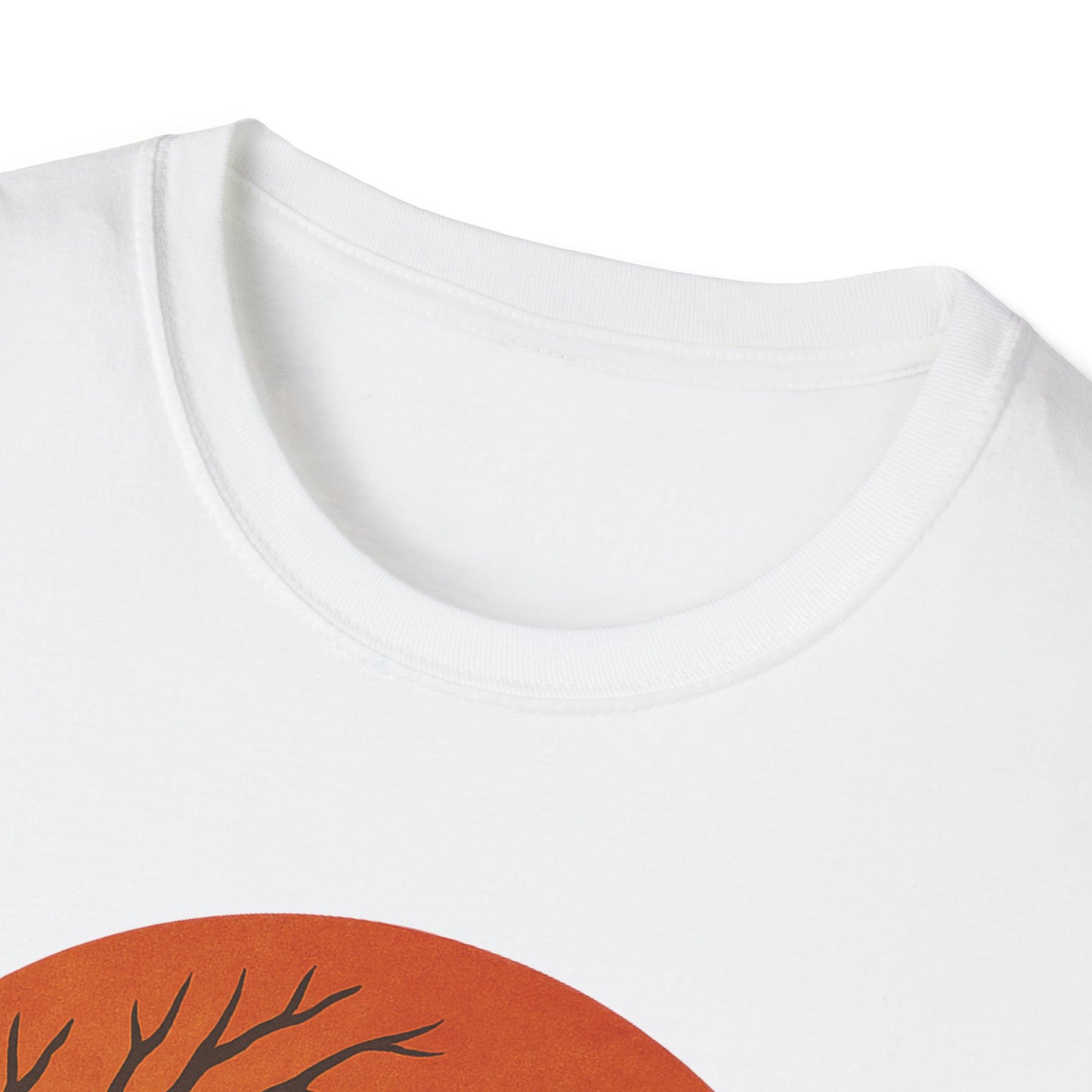 St. Martin, Orange Background - T-Shirt